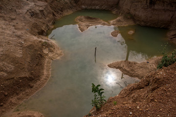 Diamantenmine in Sierra Leone