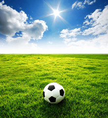 football field soccer stadium