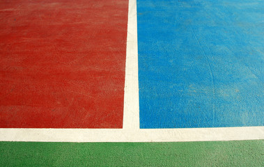 Fototapeta premium futsal court indoor sport