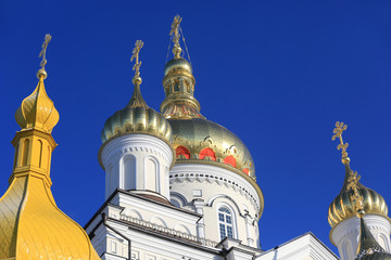Fototapeta na wymiar Pochaev's Lavra cupola