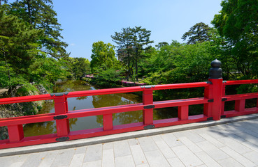 Okazaki Park in Aichi, Japan
