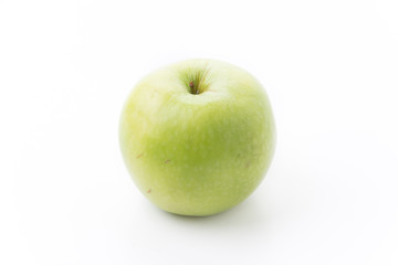 Green apple, isolated on white background