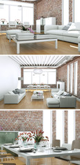 modernes Loft