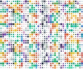 abstract background consisting of  squares