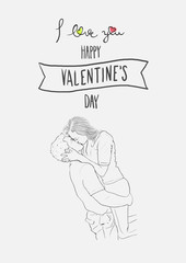 Valentines day vector