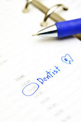 memo appointment on calendar