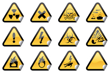 Hazardous Stickers