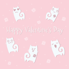 Happy Valentine's Day. Greeting Card 2