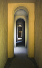 The yellow corridor