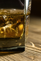 whiskey and natural ice