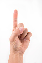 Naklejka premium bandage on the finger