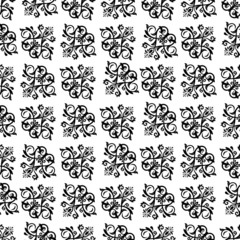 Pattern in the style of Baroque. Abstract Vector Background