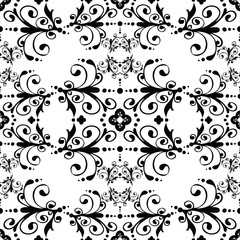 Elegant vintage seamless pattern