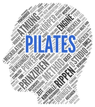 Pilates | Konzept Word Cloud