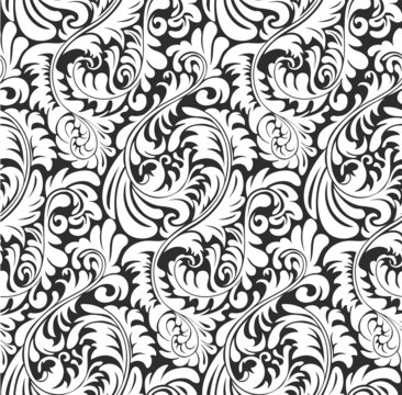 Seamless Fern wallpaper pattern background