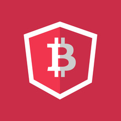 Bitcoin Flat Icon