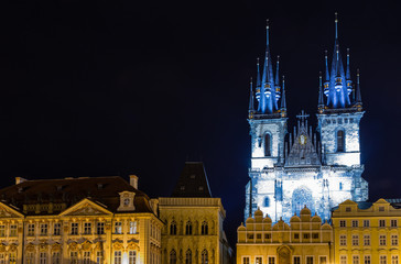 The Church of Mother of God in front of Tyn