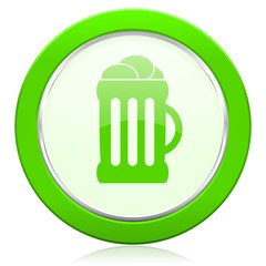 beer icon mug sign
