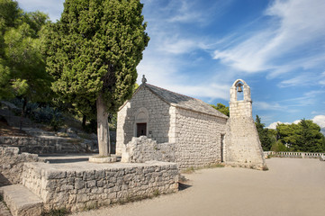 Kapelle des Heiligen Nikolaus - Marjan, Split, Kroatien