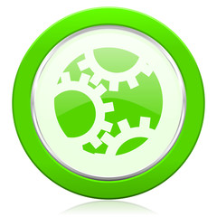 gear icon settings sign