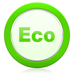 eco icon ecological sign