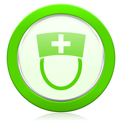 nurse icon hospital sign