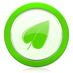 nature icon leaf symbol