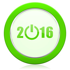 new year 2016 icon new years symbol