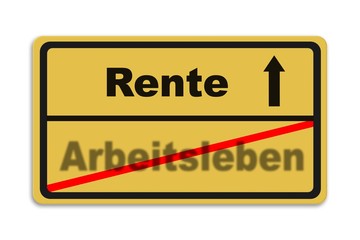 Rente - Arbeitsleben