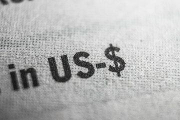 US Dollar Macro Concept