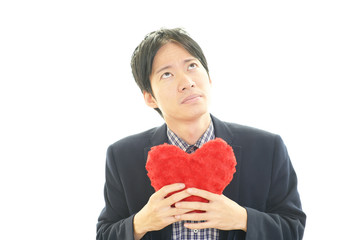 悲しむ男性