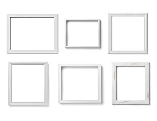 white frame wood background image