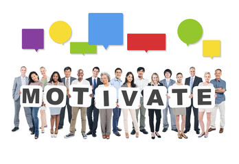 Motivate Business People Team Teamwork Success Strategy Concept