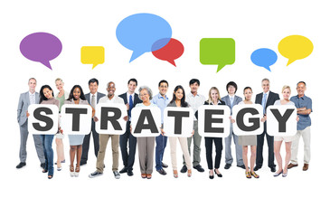 Strategy Business People Team Teamwork Success Strategy Concept