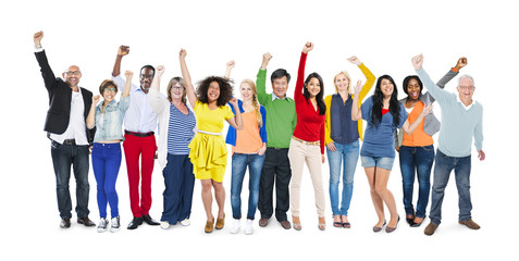 Obraz premium Diversity Ethnicity Multi-Ethnic Variation Togetherness Concept