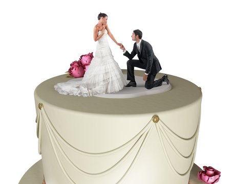 Funny Wedding Cake