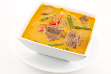 Thai Red Curry With Beef