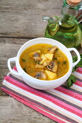 Mushroom soup