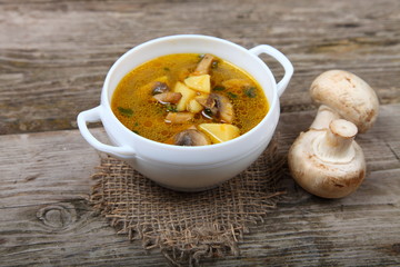 Mushroom soup