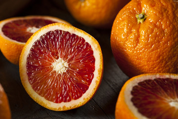 Organic Raw Red Blood Oranges