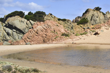 Saredegna, Isola La Maddalena: Spiaggia Monte d'Arena 