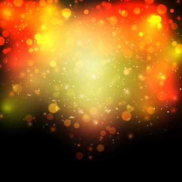 Abstract bokeh effect background