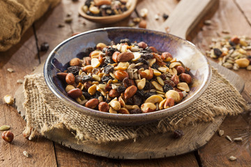 Raw Organic Homemade Trail Mix