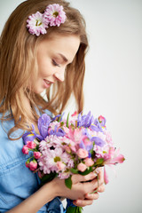 Naklejka premium Beautiful flowers