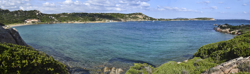 Saredegna, Isola La Maddalena: Baia dellaSpiaggia Monte d'Arena 