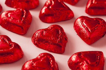 Chocolate Candy Heart Sweets