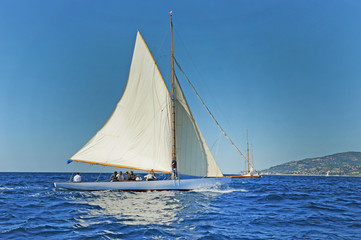 Fototapeta premium Jacht