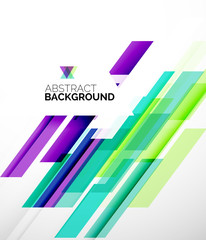Abstract flyer template design background