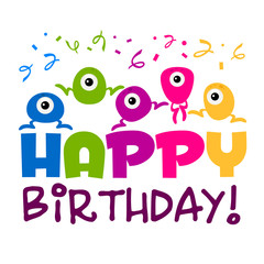 Happy Birthday Greeting Card