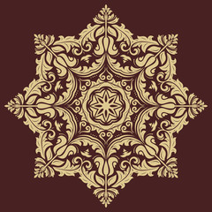 Orient  Pattern. Abstract Background